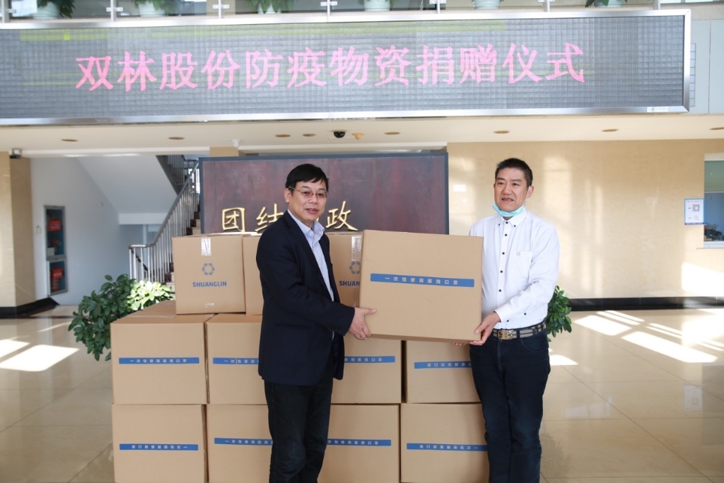 不朽情缘捐赠5万个口罩增援抗疫
